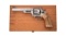 Cased B. Gwinnell Engraved/Inlaid S&W Model 25-2 Revolver