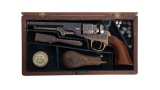 Cased Colt Pocket Navy Percussion Revolver