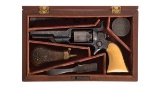 Cased Factory Engraved Colt Model 1855 Root Pocket Revolver