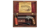 Cased J.G. Bolen Allen's Patent Percussion Pepperbox