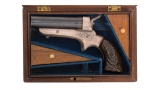 Tipping & Lawden Four Barrel Pepperbox Pistol with Case