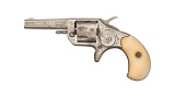 Engraved Colt New Line 22 Spur Trigger Revolver