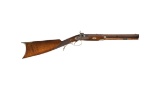 A.W. Spies Marked Boy's Style Short Percussion Rifle