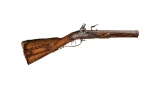 Engraved and Carved Flintlock Short Hunting Carbine