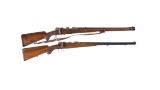 Two Miller & Val. Greiss Mauser 1898 Sporting Rifles