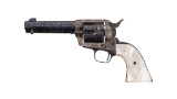 Master Engraver Alvin A. White Engraved Colt SAA Revolver