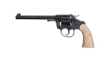 Winchester Shipped Engraved Colt Polict Positive Target Revolver