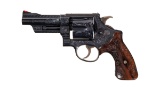 Engraved S&W Pre-Registered 357 Mag Club Gun Revolver, Letter