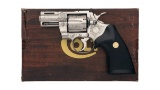 Engraved Colt Python Double Action Revolver