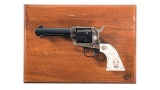 Third Generation Colt Single Action Army Revolver with Case