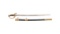 Ames Model 1860 Staff & Field Sword, with Inscribed Scabbard