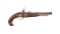 Gold Accented Miquelet Belt Pistol by M. Astiazaran Dated 1815