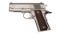 J. Adams Jr. Engraved Colt Officers ACP Pistol