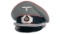 Heer Visor Cap Tagged for a Panzer Company Officer