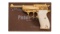 Factory Engraved Gold Plated Walther/Interarms P.38