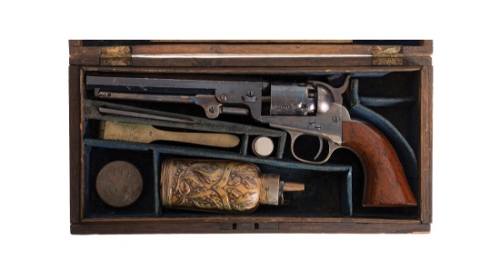 London Proofed Colt Model 1849 Pocket Revolver