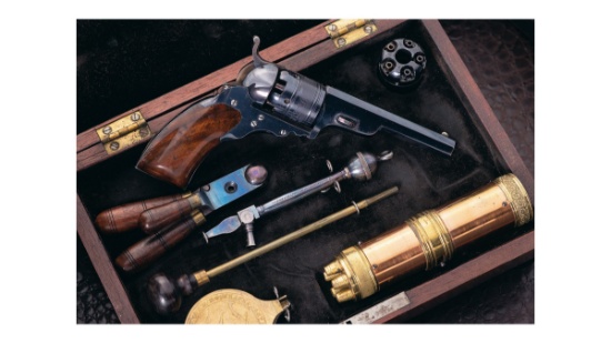Factory Cased Colt No.1 Pocket Model "Baby" Paterson Revolver