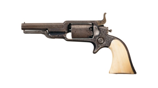 Engraved and Inscribed Colt Model 1855 Pocket Revolver