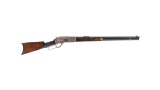 Winchester Deluxe Model 1876 Rifle with Factory Letter