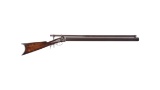 Heavy Barrel Percussion Target Rifle with W. Malcolm Scope