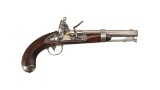 Robert Johnson U.S. Model 1836 Flintlock Pistol