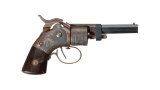 Engraved Massachusetts Arms Co. Maynard Primed Pocket Revolver
