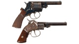 Two Massachusetts Arms Co. Percussion Pocket Revolvers