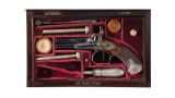 Cased Joseph Egg Over/Under Percussion Pocket Pistol