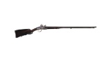 Magnificent Silver Mounted Boutet Double Flintlock Shotgun