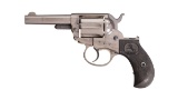 Etched Panel Colt Sheriff's Model 1877 Lightning Revolver