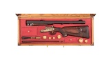 Signed Africa Wildlife Engraved J. Rigby Double Barrel Rifle