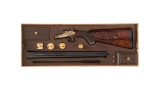 Signed Africa Wildlife Engraved J. Rigby Double Barrel Rifle