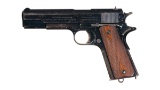 First Year Colt Government Model Semi-Automatic Pistol