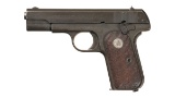 U.S. Colt 1903 Hammerless Pistol w/Letter