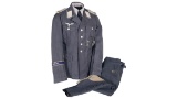 Uniform Set, Herman Goring Division, Flak Lieutenant