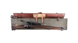 British No. 4 MkI (T) Sniper Rifle w/ Scope and Accessories