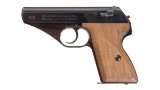 Nazi Police Mauser HSc Semi-Automatic Pistol with Holster