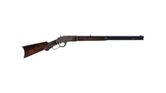 Antique Winchester Deluxe Model 1873 Second Model Rifle