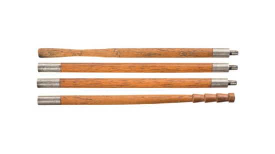 Four-Piece Wood Sectional Henry Repeating Rifle Cleaning Rod
