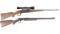 Two Lever Action Rifles