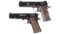 Two .22 Caliber 1911 Semi-Automatic Pistols