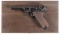 Mauser Luger Pistol 9 mm Luger