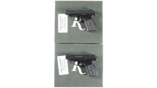 Two Remington Model R51 Semi-Automatic Pistols w/ Boxes