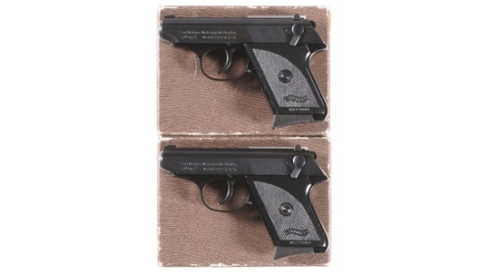 Pair of Consecutively Numbered Walther TPH SA Pistols