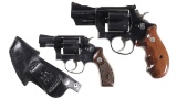 Two Smith & Wesson Revolvers