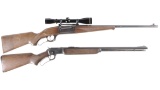 Two Lever Action Rifles