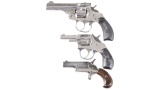 Three Handguns