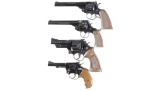 Four DA Revolvers