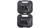 Two Glock Model 30 Semi-Automatic Pistols w/ Cases