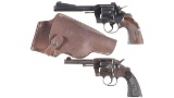 Two Colt DA Revolvers